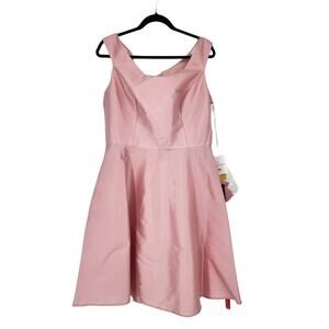 Alfred Sung Cocktail Length Off-The-Shoulder Dress Twirl Style D686 NWT size 16